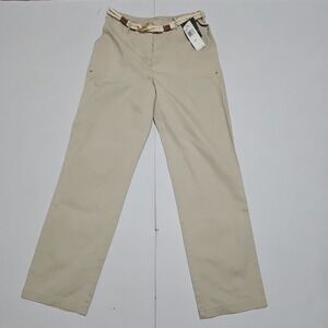 Vintage Lauren Ralph Lauren woman St. Lucia pebble rope belt pants Size 10